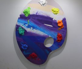63″ x 46″ x 4″
acrylic, wood, resin Palette 1