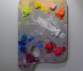 32″ x 48 x 3.5″
acrylic, wood Palette 3