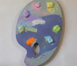 32″ x 48″ x 5″
acrylic, wood Palette 7